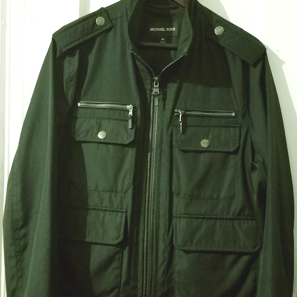 Michael Kors Short Rain Jacket